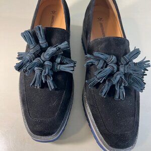 Johnston & Murphy Gracelyn Tassel Platform Loafer Size 8